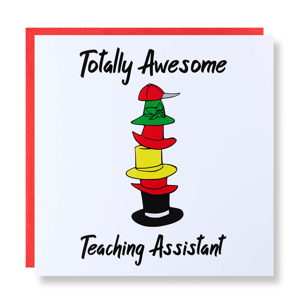 Teacher Assistant Card