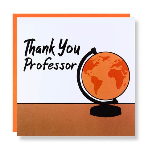 Professor Card - Thank You Professor