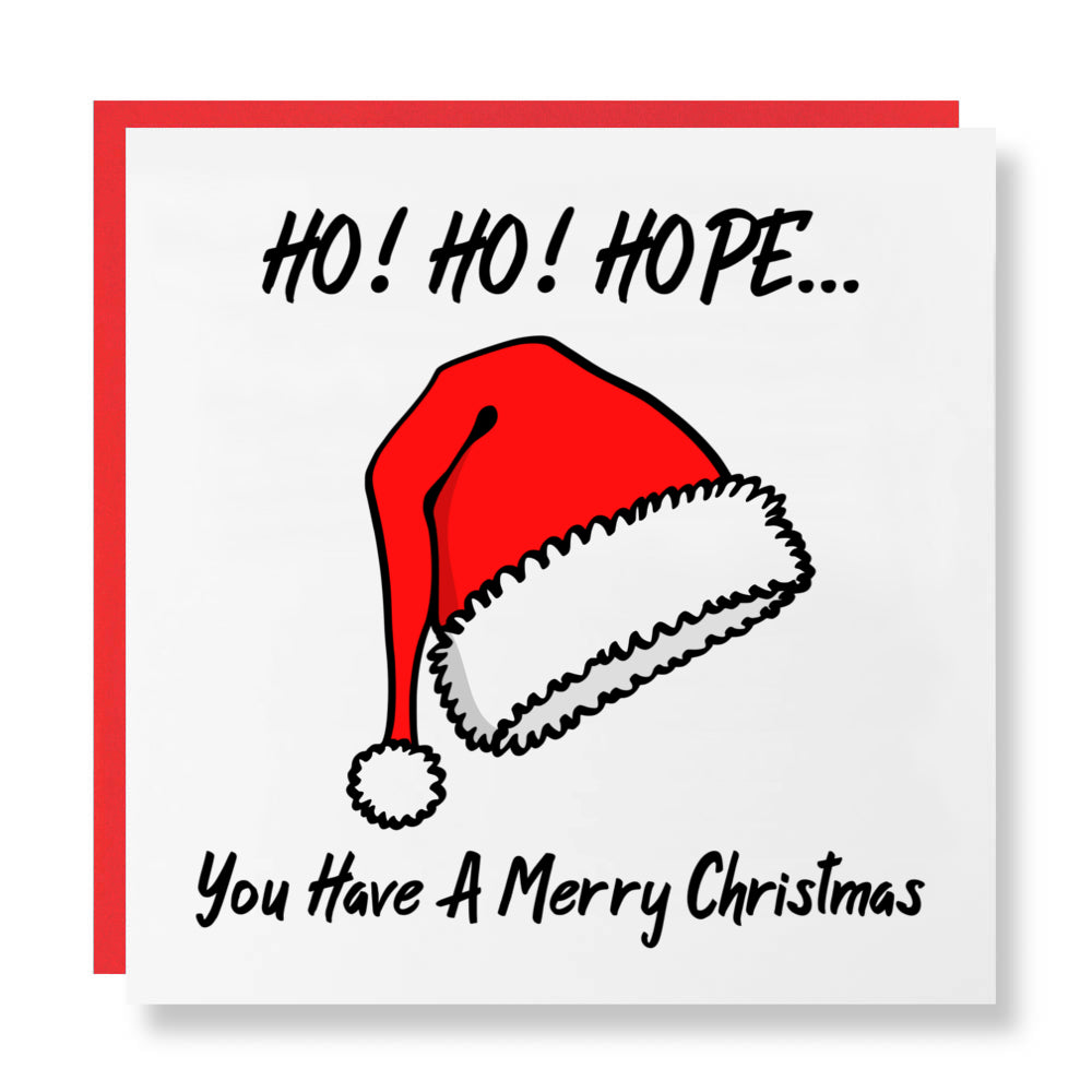Christmas Card - Santa Hat