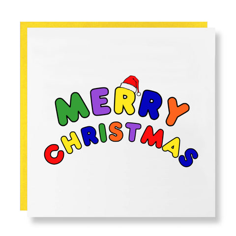 Christmas Card - Letters